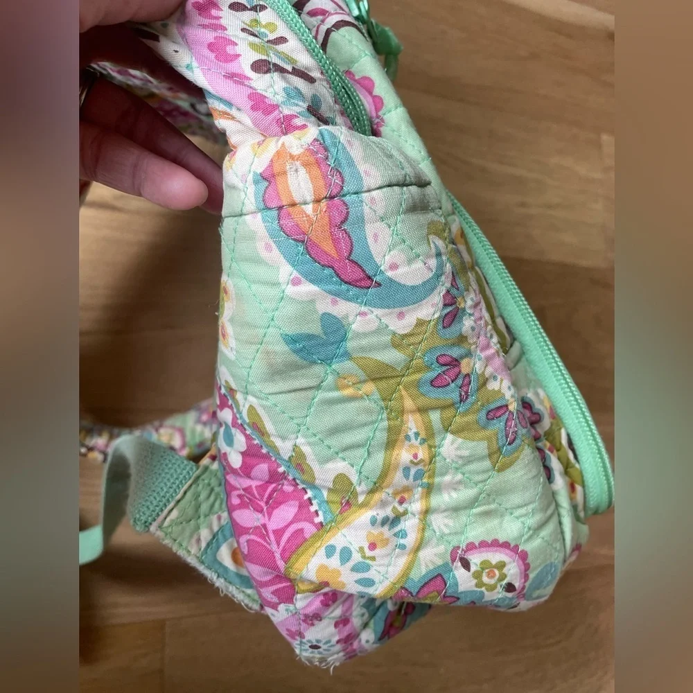 Very Bradley quilted diaper bag